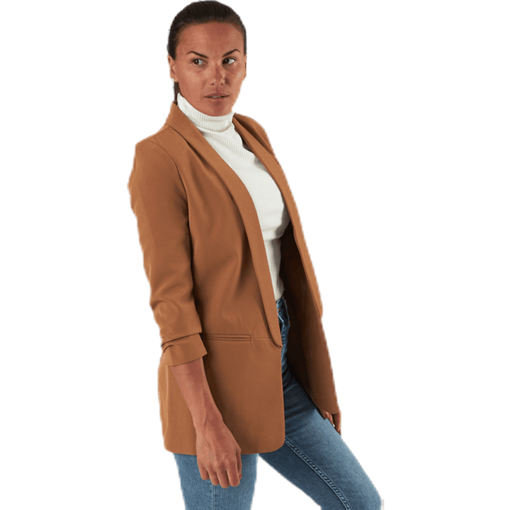 Elly 3/4 Life Blazer Tlr Brown