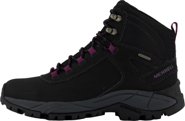 Vego Mid Leder WTPF Schwarz/Gloxinia