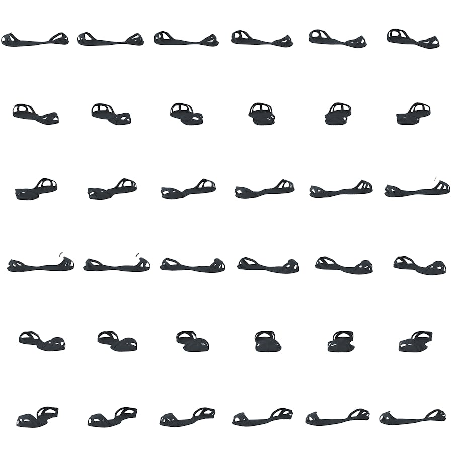 430-9905 Protezione antiscivolo nera