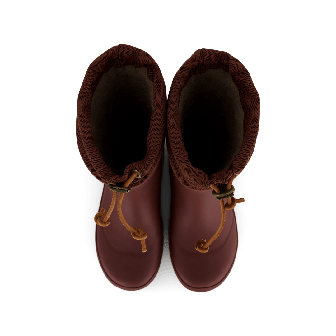 Stivale di gomma invernale Thermo Bordeaux