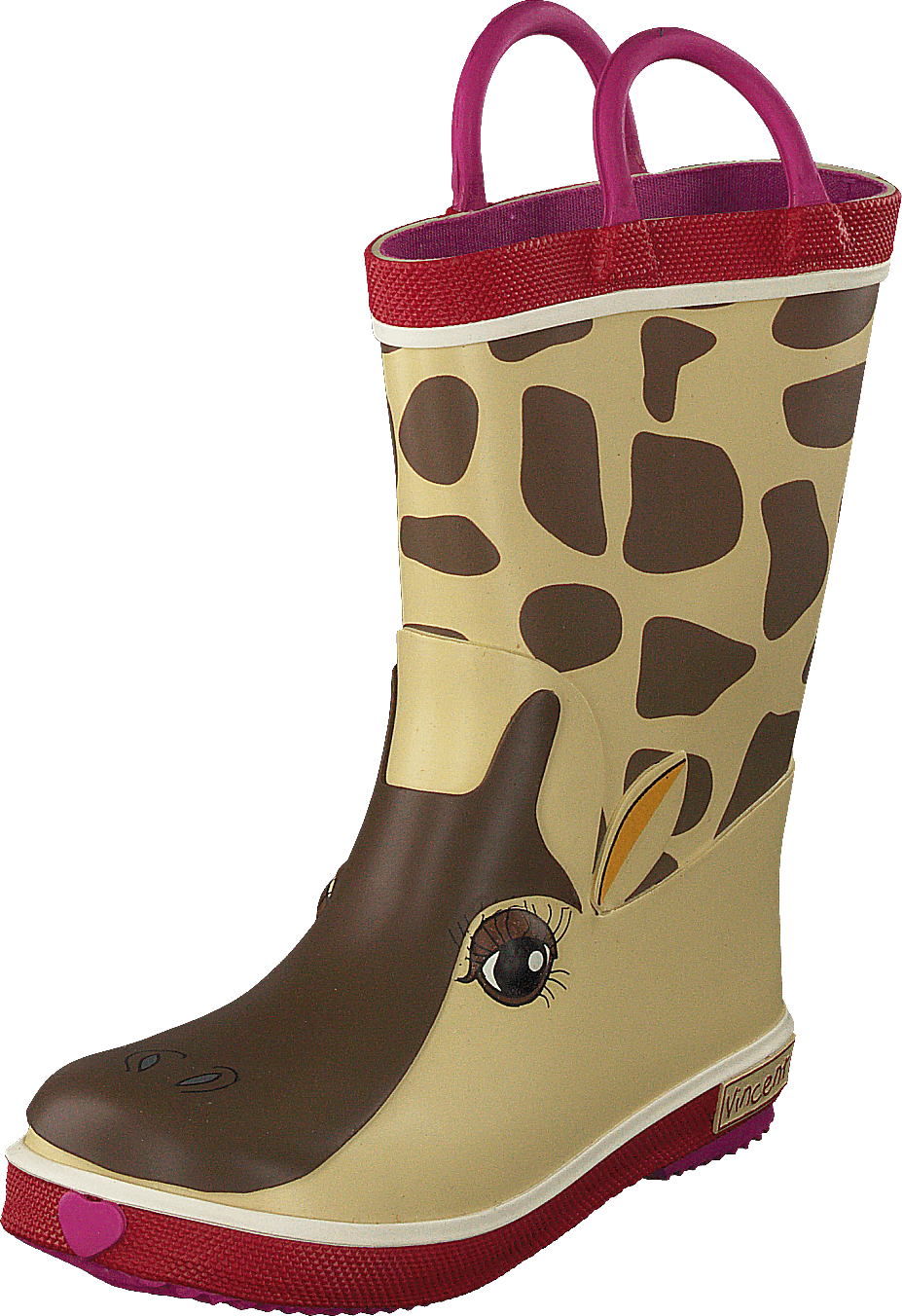 Giraff Rosa