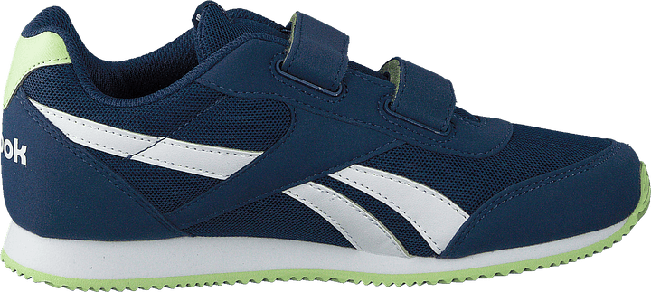 Royal Classic Jog 2 2V Bleu délavé/Blanc/Vert citron