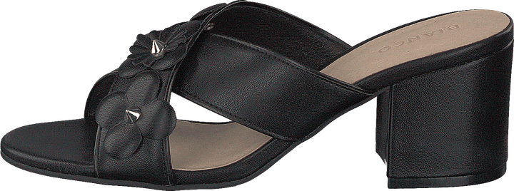 Sandale Fleur Croix Noire