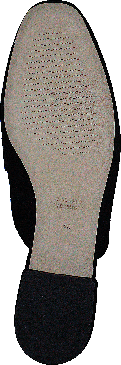 Sc621 Svart semsket skinn/gull