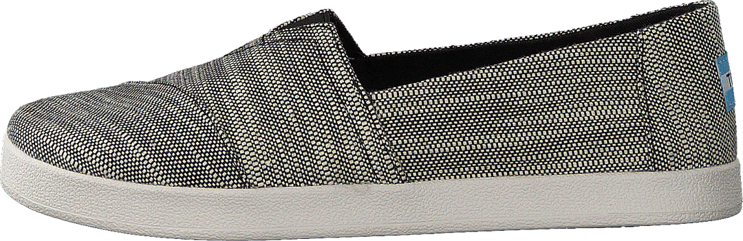 Avalon Black Slubby Cotton