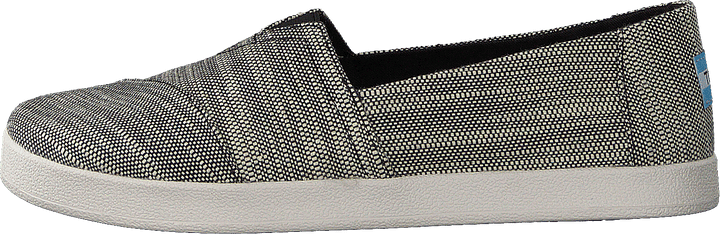 Avalon Black Slubby Cotton