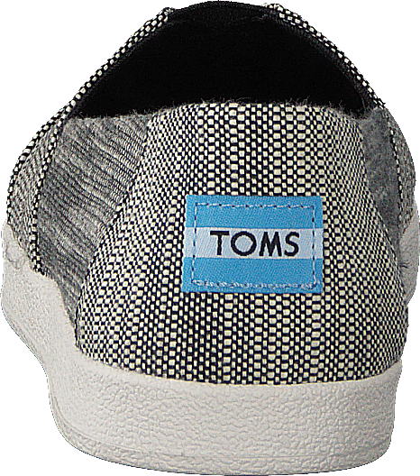 Avalon Black Slubby Cotton