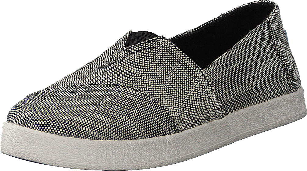 Avalon Black Slubby Cotton