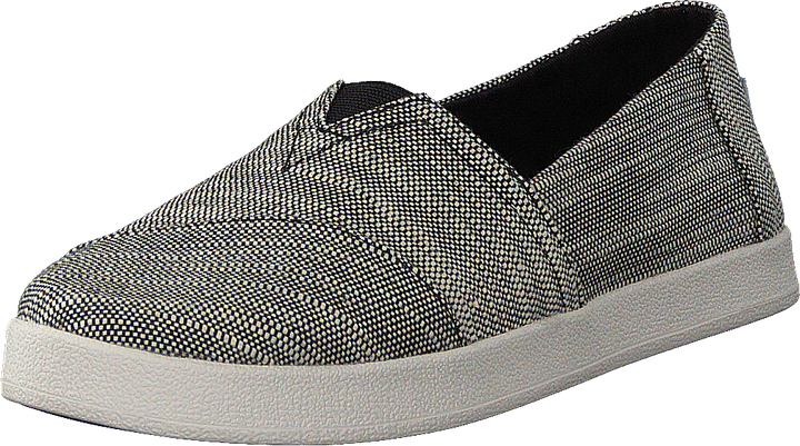 Avalon Black Slubby Cotton