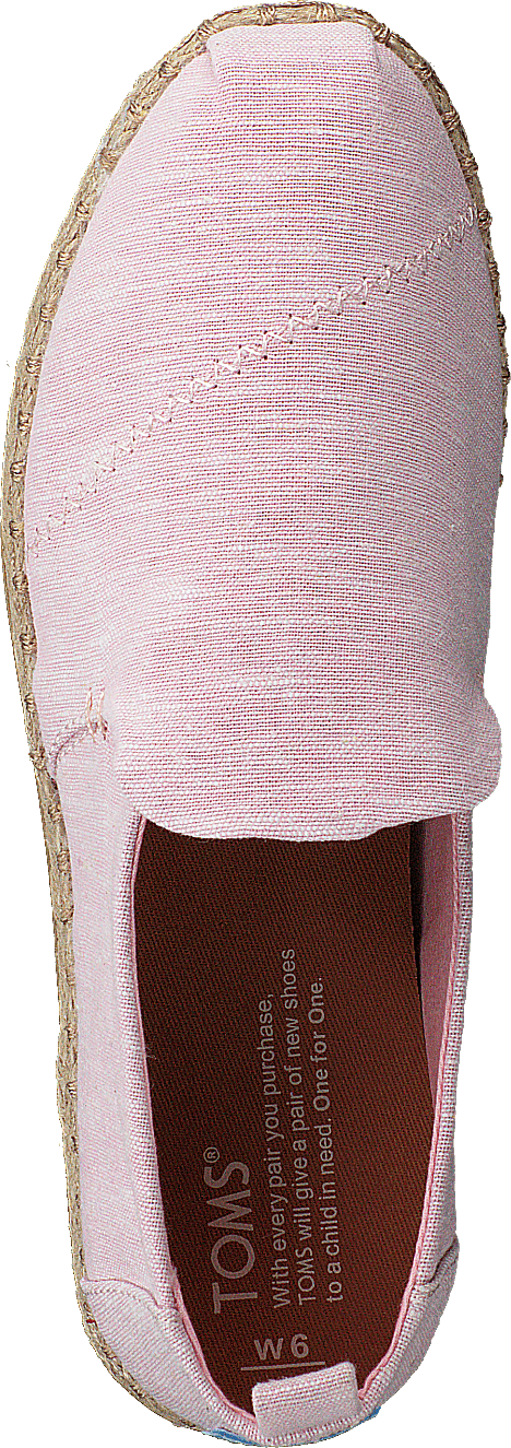 Dekonstruierte Alpargata Seil Blossom Slub Chambray