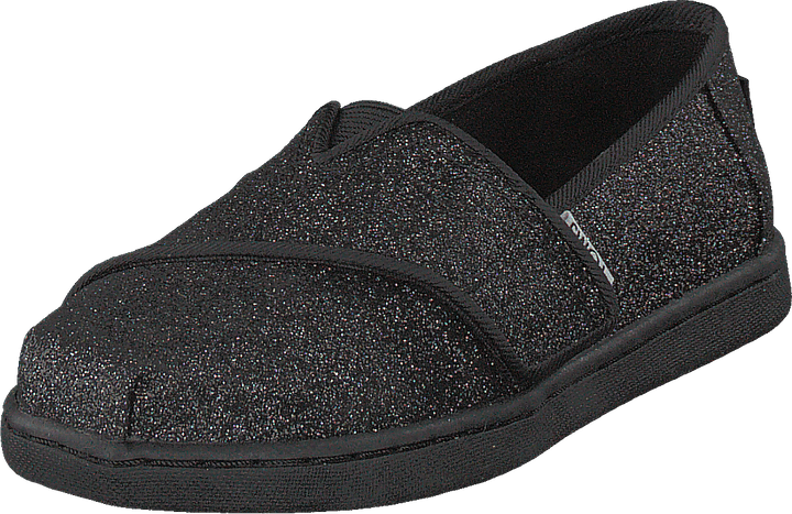Alpargata Tiny Black Iridescent Mica