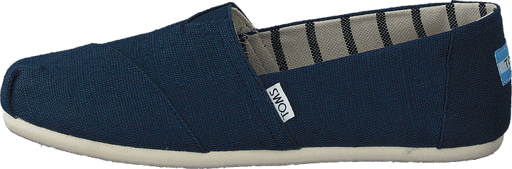 Alpargata Majolika Blau Erbe Segeltuch