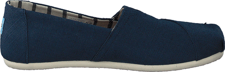 Alpargata Majolika Blau Erbe Segeltuch