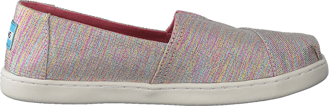 Alpargata Jugend Rosa Multi Twill Glimmer
