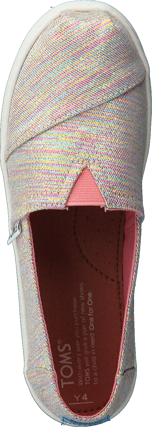 Alpargata Jugend Rosa Multi Twill Glimmer