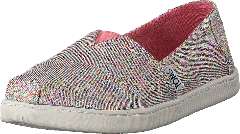 Alpargata Jugend Rosa Multi Twill Glimmer
