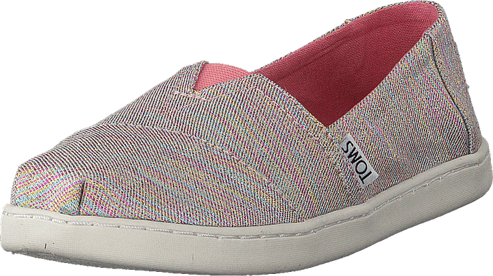 Alpargata Jugend Rosa Multi Twill Glimmer