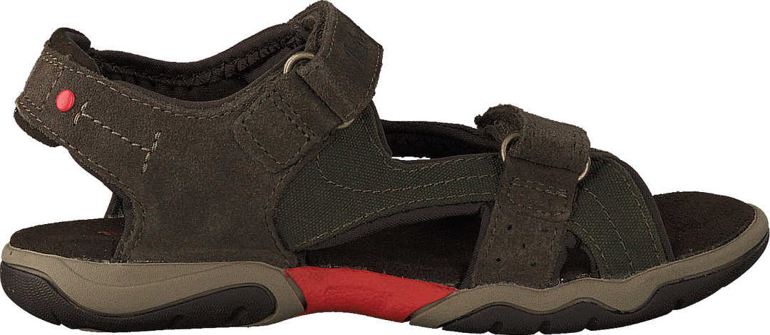 Park Hopper L/f sandales ar 2 siksniņām Canteen Suede