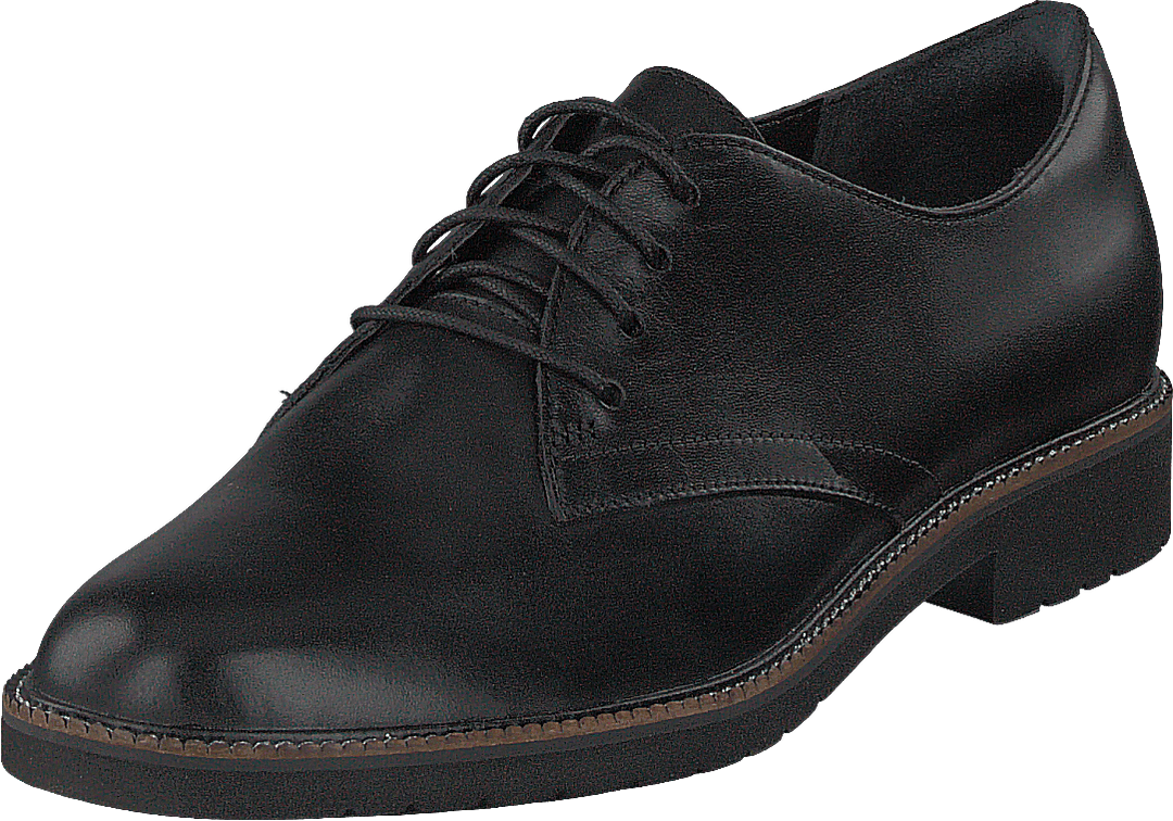 Tm Abelle Laceup Black Leather