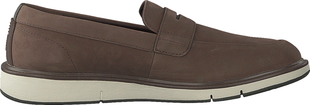 Mocassins Motion Penny marron/olive