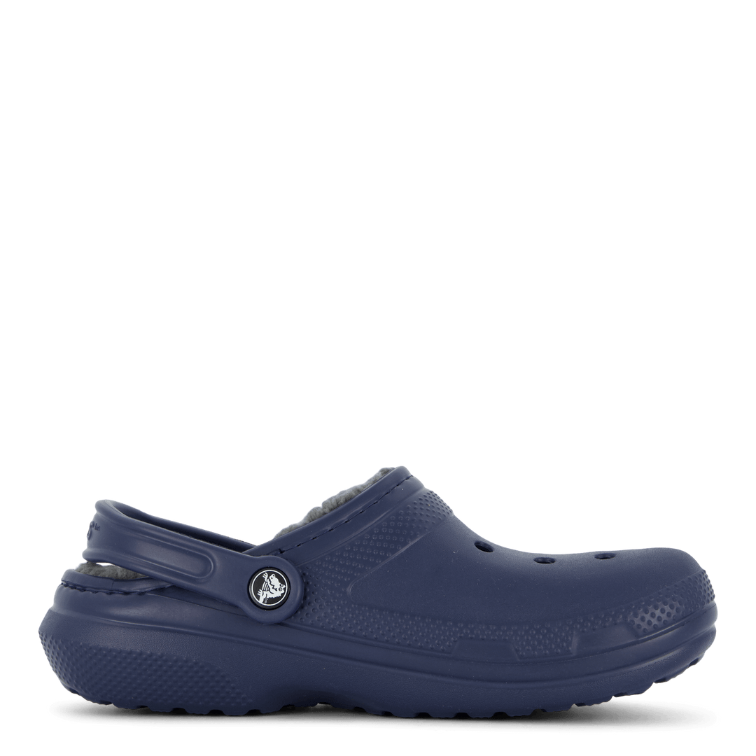 Klassisk fodrad träsko Navy / Charcoal