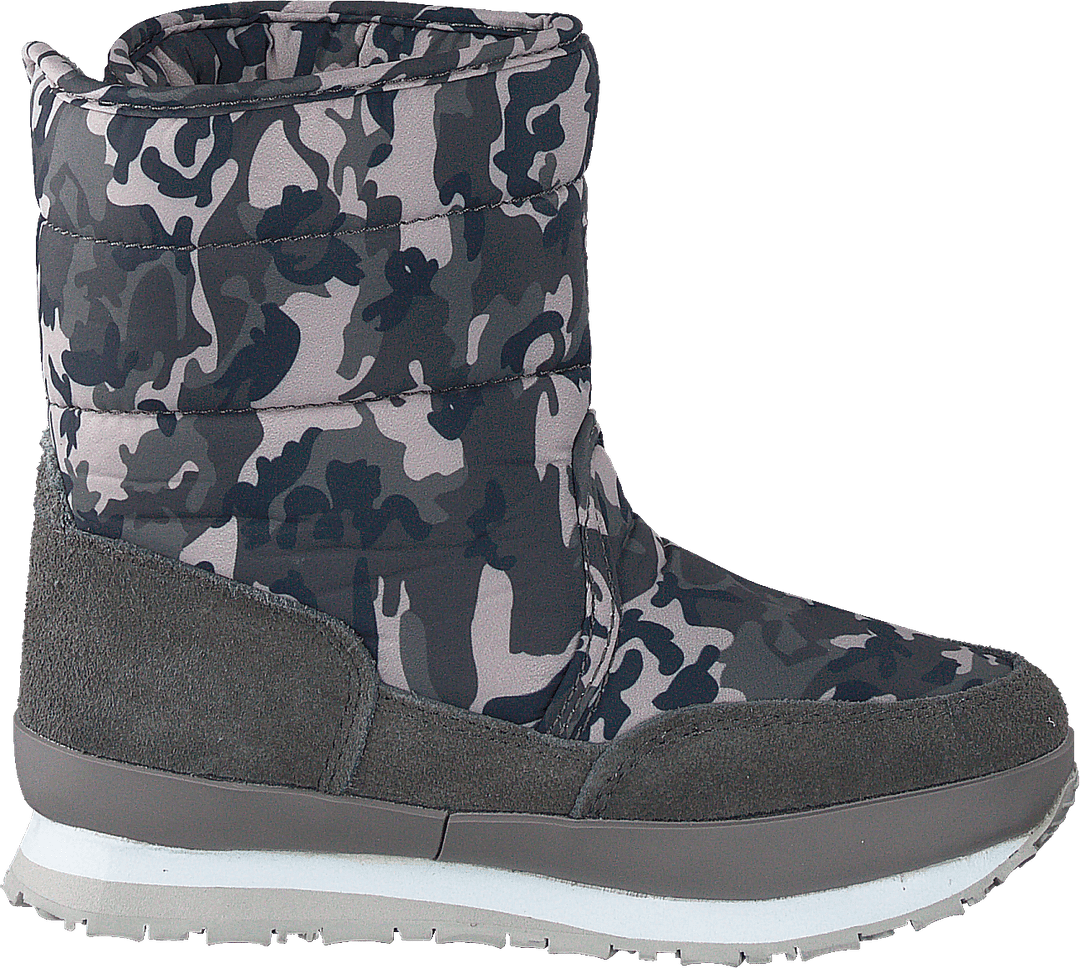 Rd Print Camo cinzento para crianças
