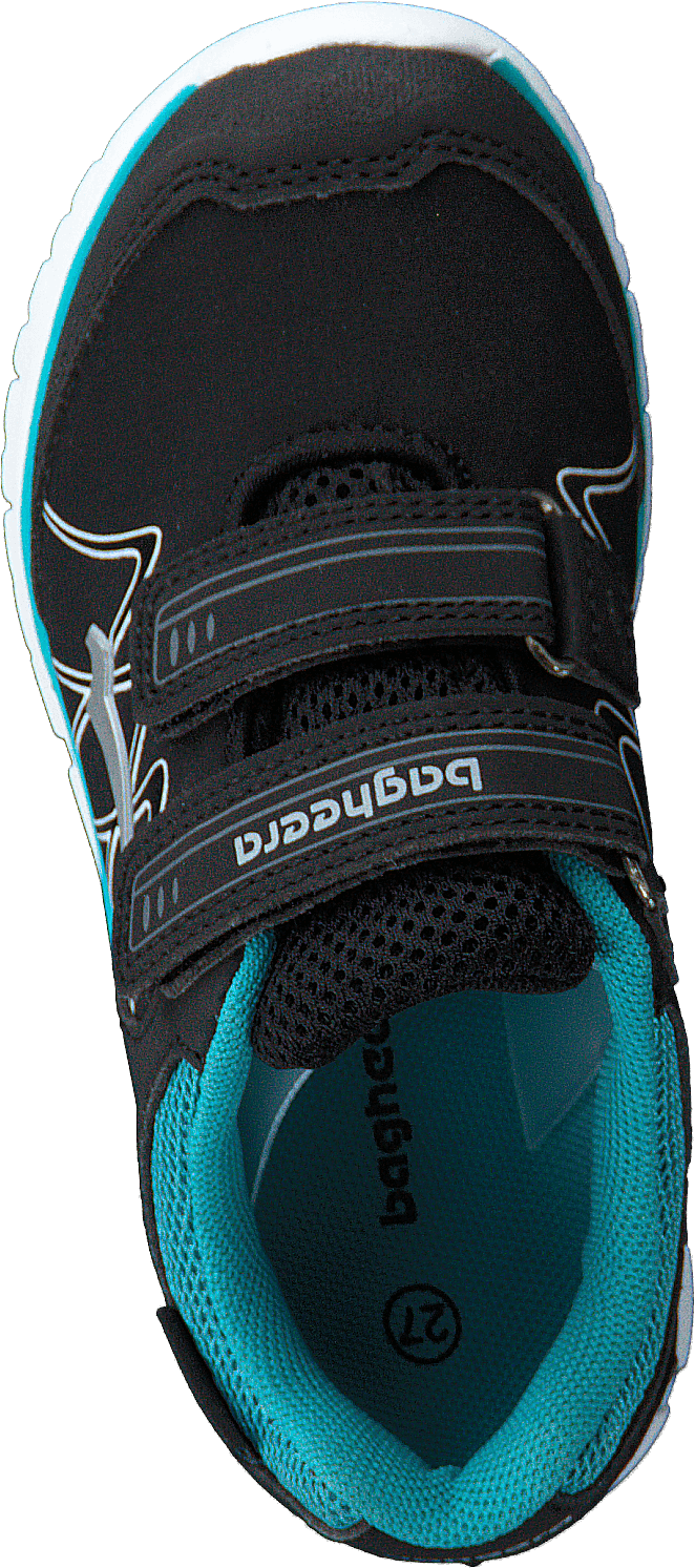 Mikro črna/turkizna