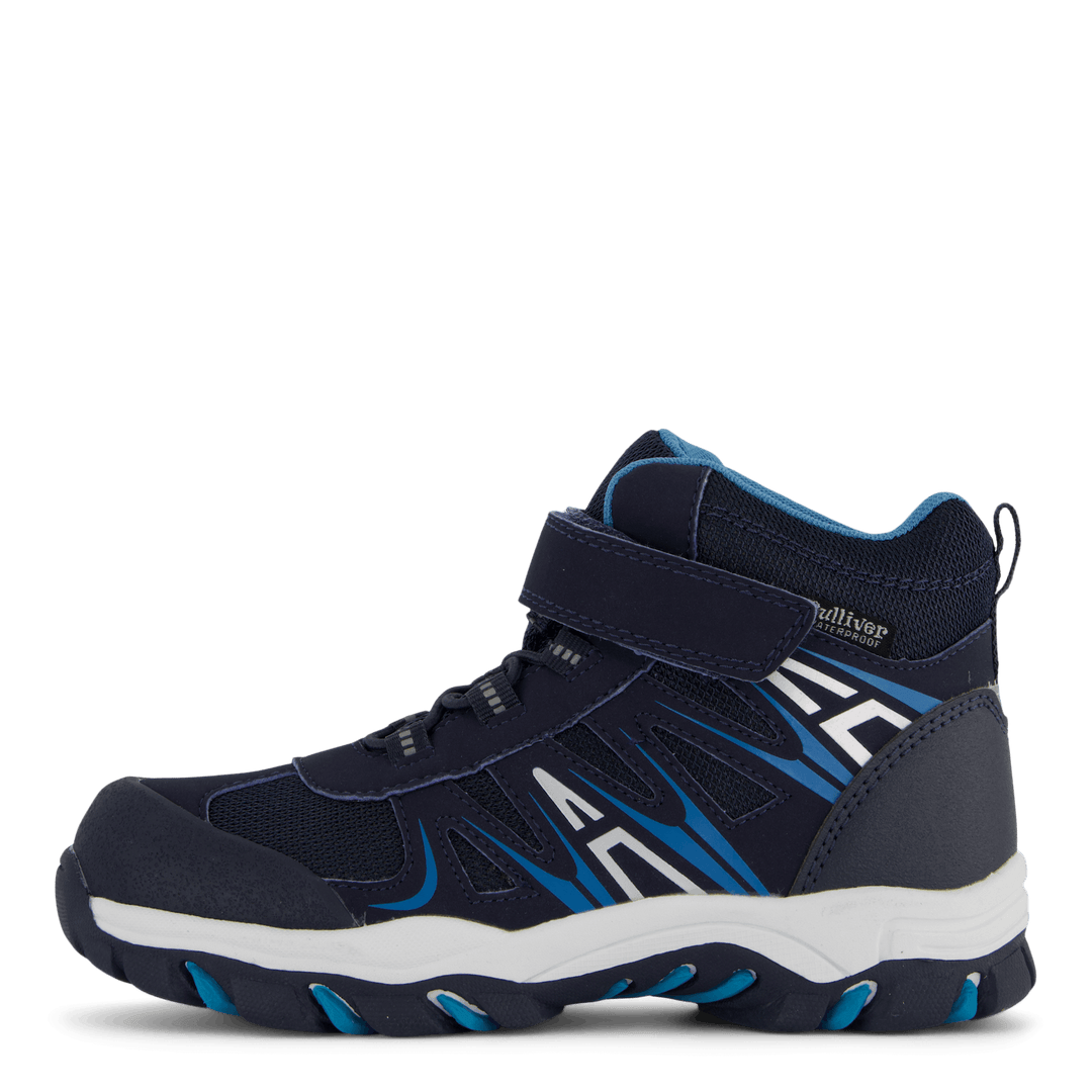 430-2387 Impermeabile Caldo Foderato Blu Navy