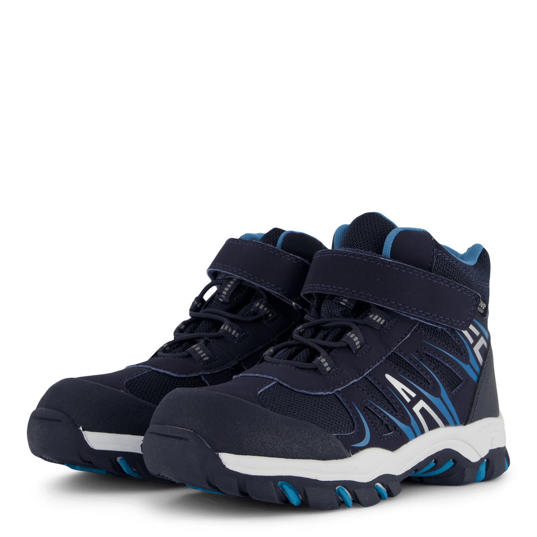 430-2387 Impermeabile Caldo Foderato Blu Navy