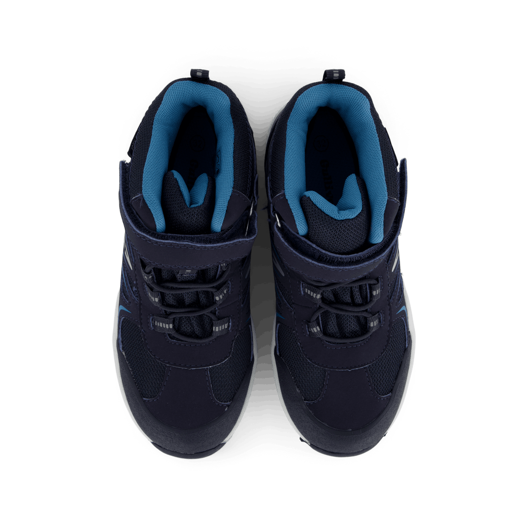 430-2387 Impermeabile Caldo Foderato Blu Navy