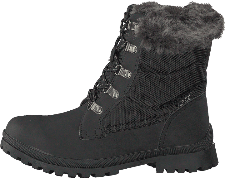 435-0908 Imperméable Doublé Chaud Noir