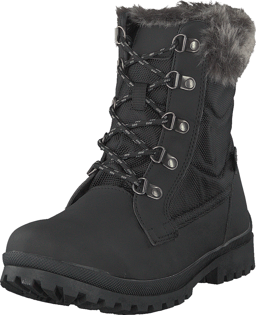 435-0908 Imperméable Doublé Chaud Noir