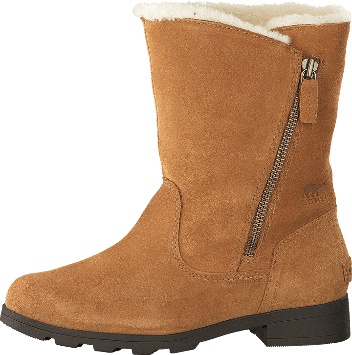 Jauniešu apģērbs Emelie Foldover Camel Brown, Dabīgs