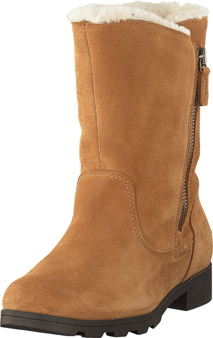 Jauniešu apģērbs Emelie Foldover Camel Brown, Dabīgs