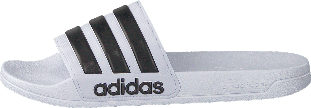 Claquettes Adilette Cloudfoam Blanc nuage / Noir noyau / Blanc nuage