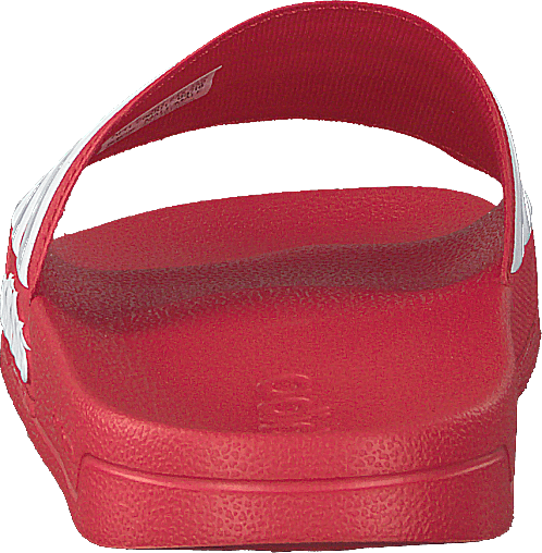 Adilette Cloudfoam Slides Scarlet / Footwear White / Scarlet