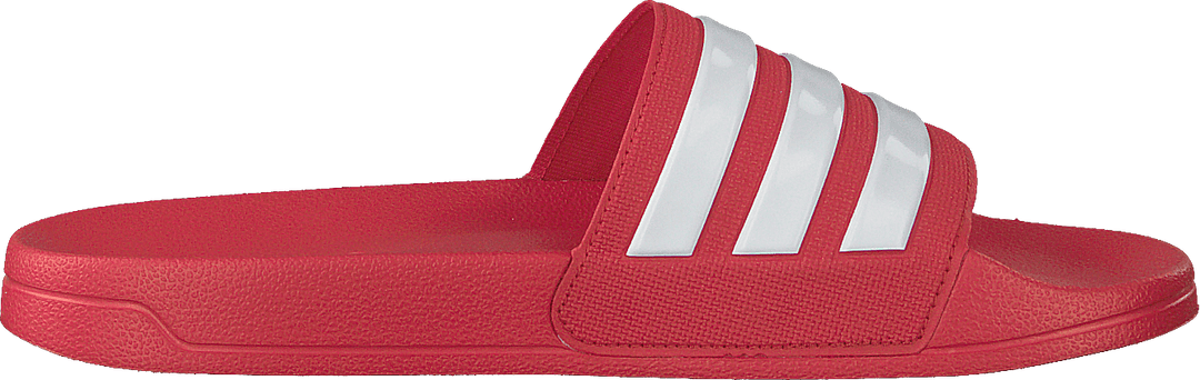 Adilette Cloudfoam Slides Scarlet / Footwear White / Scarlet