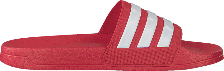 Adilette Cloudfoam Slides Scarlet / Footwear White / Scarlet