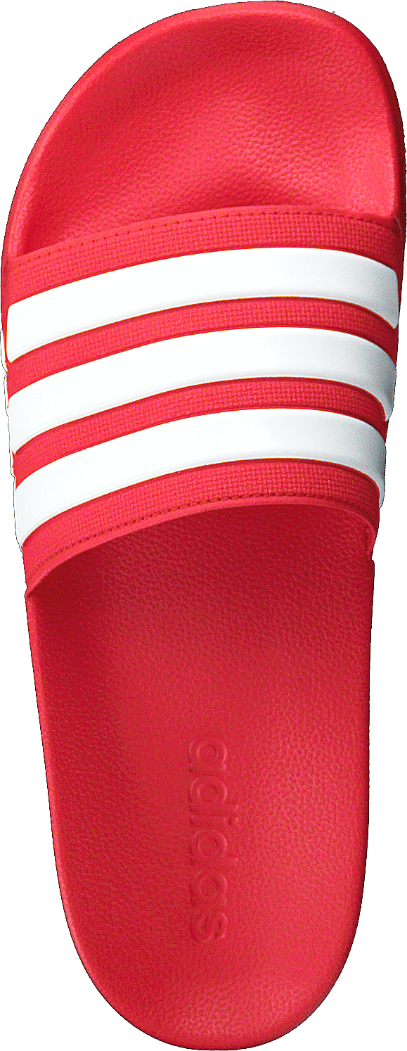 Adilette Cloudfoam Slides Scarlet / Footwear White / Scarlet