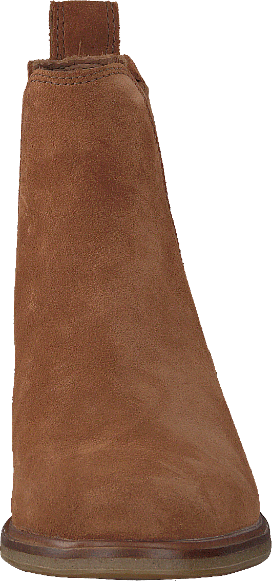 Clarkdale Arlo Dunkel Tan Wildleder