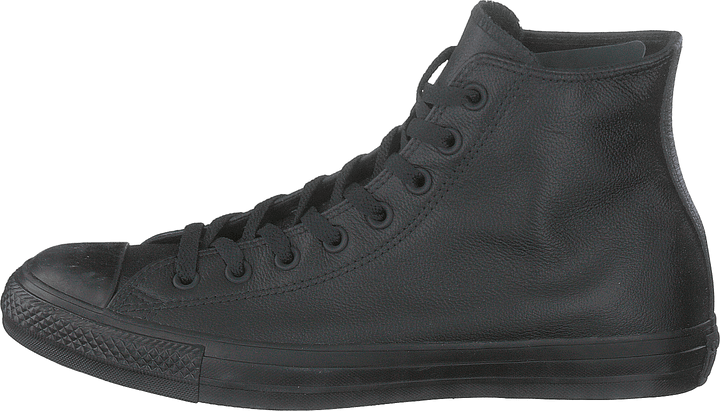 Chuck Taylor Black Mono Leathe Black