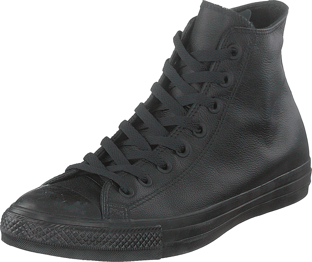 Chuck Taylor Black Mono Leathe Black