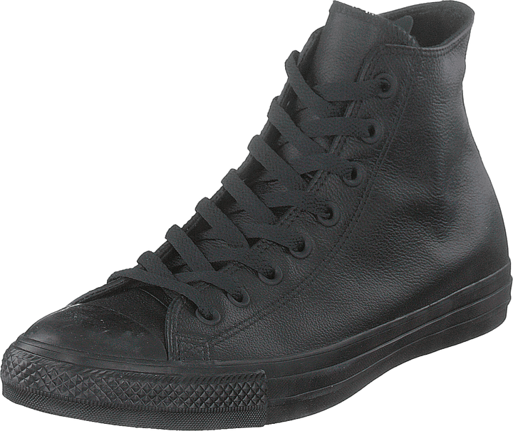 Chuck Taylor Black Mono Leathe Black