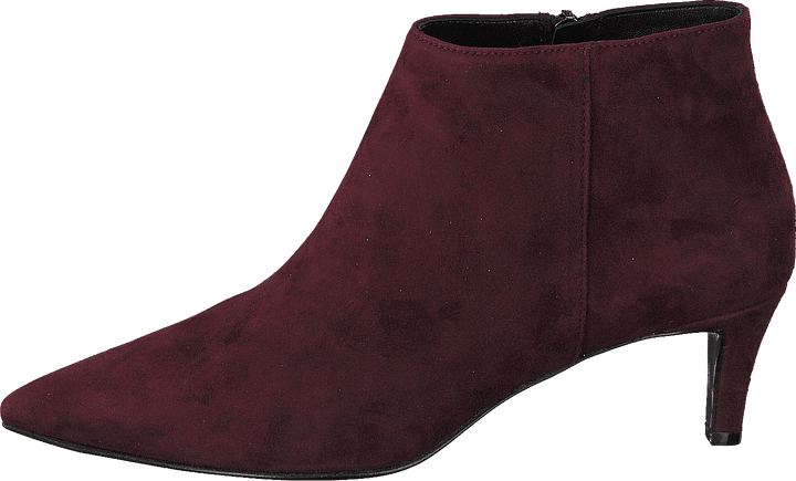 Pointed Low Fine Heel Amalfi Bordo