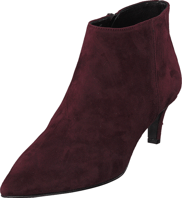 Pointed Low Fine Heel Amalfi Bordo