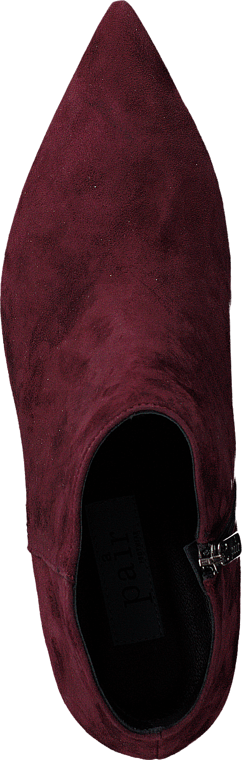 Pointed Low Fine Heel Amalfi Bordo