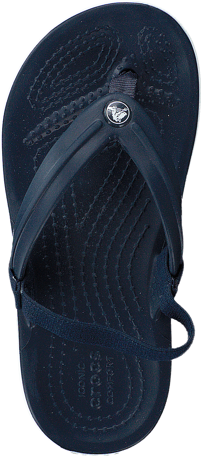 Crocband Strap teenslipper kinderen marine