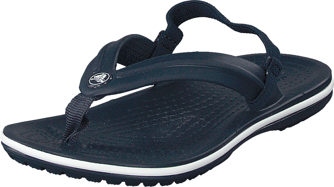 Crocband Strap teenslipper kinderen marine