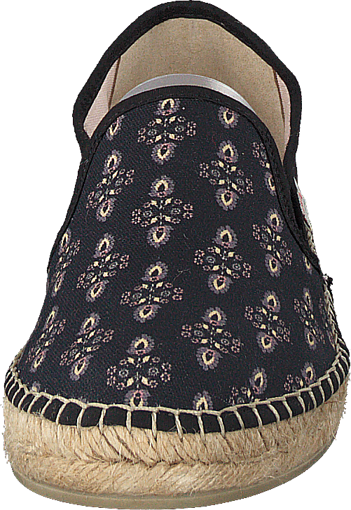 Vibrant Walker Espadrillo Fast Schwarz