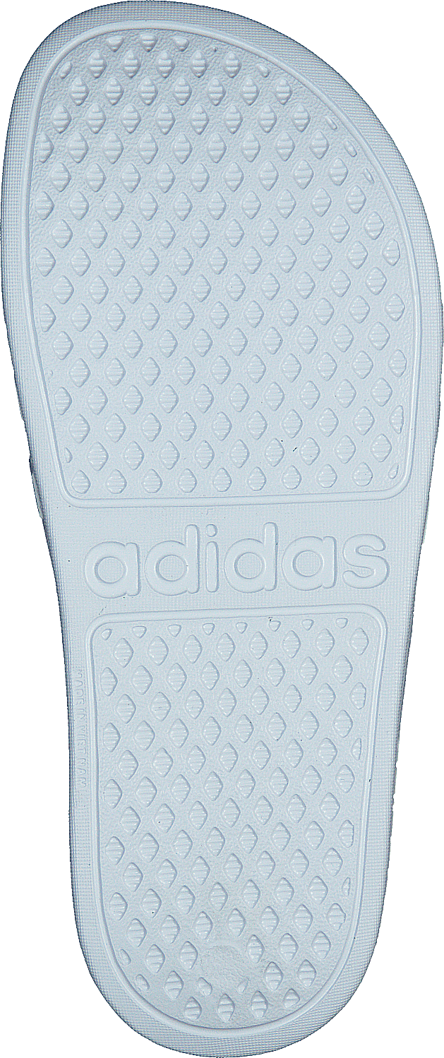 Adilette Aqua Slides Enfants Blanc Nuage / Argent Met. / Nuage Blanc